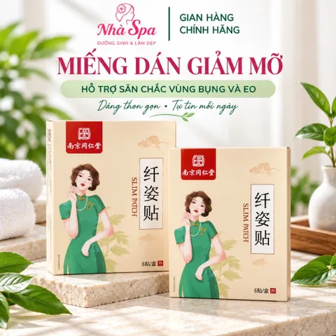 Miếng Dán Giảm Mỡ, Miếng Dán Hỗ Trợ Săn Chắc Vùng Bụng và Eo