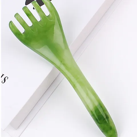 Lược Nhựa Mát Xa Đầu Năm Móng Vuốt Tóc Trị Liệu Lược Massage