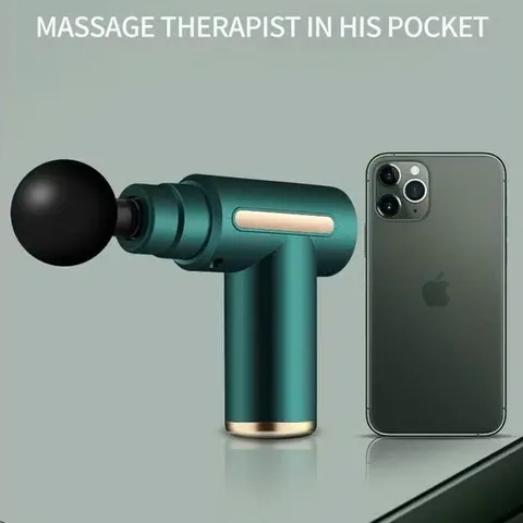 Máy Mát Xa Cầm Tay, Súng Massage Toàn Thân 6 Cấp Độ Chuyên Sâu Vai Gáy Lưng Giảm Đau Mỏi Siêu Hạt Dẻ