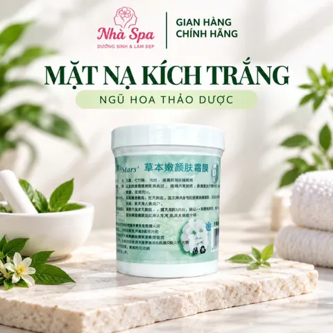 Mặt Nạ kích trắng ngũ hoa