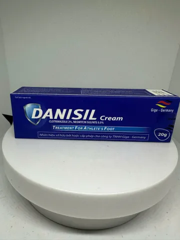 Kem Bôi Nấm Ngứa, Nấm Kẽ Tay Kẽ Chân Danisil Cream (Hàng Giga Đức) – Đánhh Bayy Vẩy Nến, Á Sừng, Dị Ứng Da
