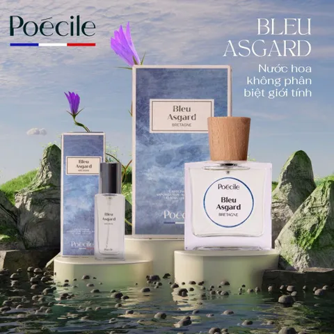 Nước Hoa Nam Nữ Poécile, Bleu Asgard 15ml - 50ml