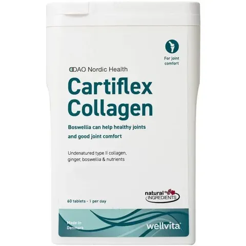 (CTy NK) Viên uống hỗ trợ tăng cường sức khỏe xương khớp Cartiflex Collagen DAO Nordic Health (60 viên)