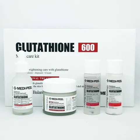 Bộ 4 sản phẩm Dưỡng Trắng Cấp Ẩm Phục Hồi Da Medi-Peel Glutathione 600
