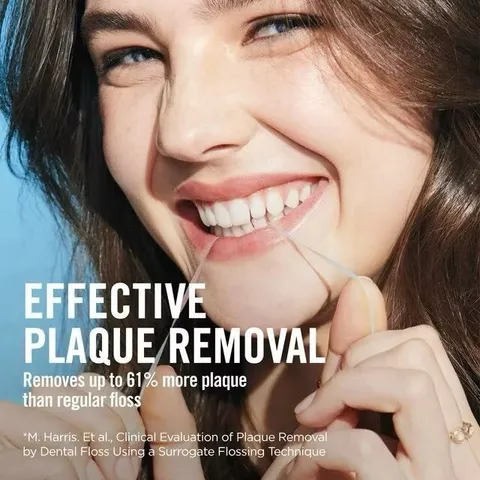 Tách sét 1 hộp REACH MINT WAXED hương bạc hà thanh mát, giúp loại bỏ mảng bám và thức ăn thừa ở các kẽ răng