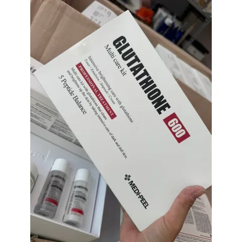 Bộ 4 sản phẩm Dưỡng Trắng Cấp Ẩm Phục Hồi Da Medi-Peel Glutathione 600