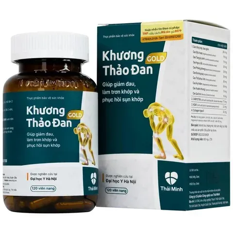 (CTy NK) Bổ sụn khớp Khương Thảo Đan Gold (120 viên)