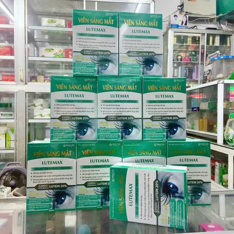 Viên sáng mắt LUTEMAX - Hỗ trợ cải thiện thị lực, giảm mỏi mắt, khô mắt, nhìn mờ, giảm nguy cơ thoái hóa điẻm vàng