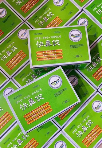 Viên uống đông y hỗ trợ giảm đau dạ dày Hansol Hàn Quốc 60 gói