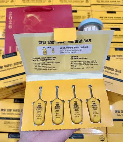Tinh Nghệ Daily Turmeric Curcumin Hamin Bio Hàn Quốc 32 Tép