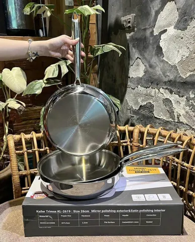 CHẢO RÁN INOX 3 LỚP KAILER TRIMAX