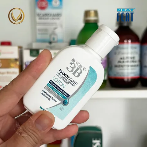 Kem dưỡng da tay giúp giảm mồ hôi tay Neat Feat Neat 3B Hand Saver Lotion 50ml