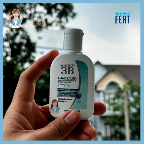 Kem dưỡng da tay giúp giảm mồ hôi tay New Zealand Neat Feat Neat 3B Hand Saver Lotion 50ml