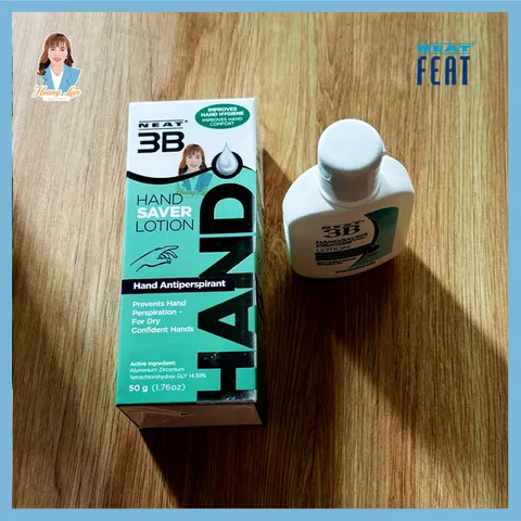Kem dưỡng da tay giúp giảm mồ hôi tay New Zealand Neat Feat Neat 3B Hand Saver Lotion 50ml