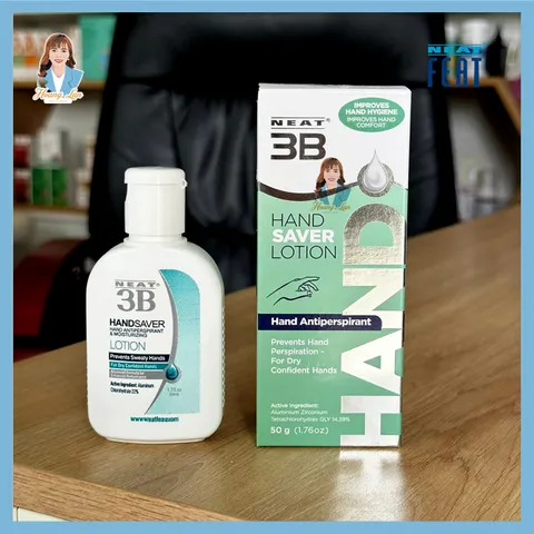 Kem dưỡng da tay giúp giảm mồ hôi tay New Zealand Neat Feat Neat 3B Hand Saver Lotion 50ml