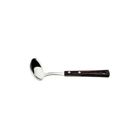 Muôi Múc Canh Tramontina 20cm Cán Gỗ Polywood Thép Không Gỉ An Toàn Sản Xuất Tại Brazil 21152/190