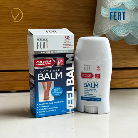 Sáp dưỡng và điều trị gót chân khô nứt nẻ Neat Feat Foot & Heel Balm Extra Strength 50g