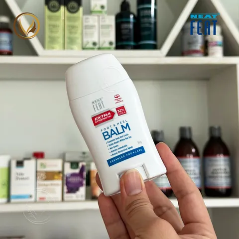Sáp dưỡng và điều trị gót chân khô nứt nẻ Neat Feat Foot & Heel Balm Extra Strength 50g