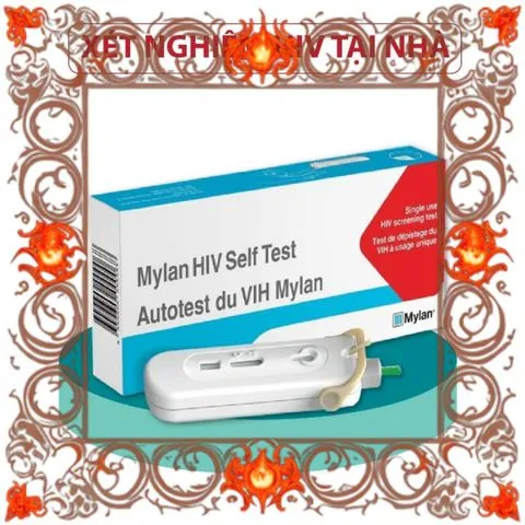 (Hàng Nhập Khẩu) Que Tự Xét Nghiệm HIV Tại Nhà Mylan - Bộ Dụng Cụ Kiểm Tra Sức Khỏe Nhanh Chóng và Chính Xác Trong 15 Phút 820224