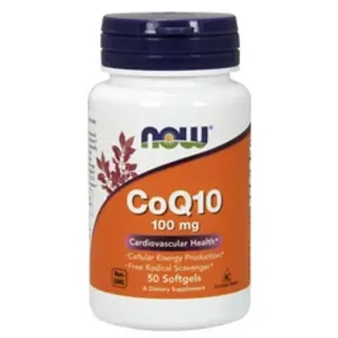 (Hàng Nhập Khẩu) Viên uống CoQ10 Now Foods 100mg - Hỗ trợ sức khỏe tim mạch, cải thiện lưu thông máu, giảm căng thẳng, tăng cường trí nhớ 820225