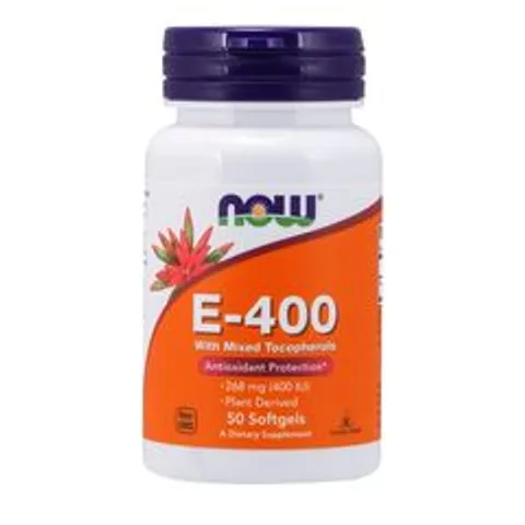 (Hàng Nhập Khẩu) Viên Uống Bổ Sung Vitamin E-400 Now Foods - Hỗ Trợ Chống Oxy Hóa, Làm Đẹp Da, Giúp Tóc Khỏe, 50 Viên 820226