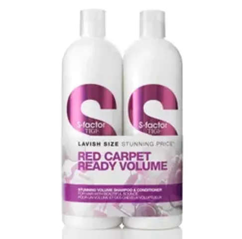 Cặp gội xả Tigi S-factor cao cấp trắng - Bộ chăm sóc tóc mềm mượt, phục hồi và làm sạch từ gốc đến ngọn, tóc khỏe đẹp và dẻo dai. 820251