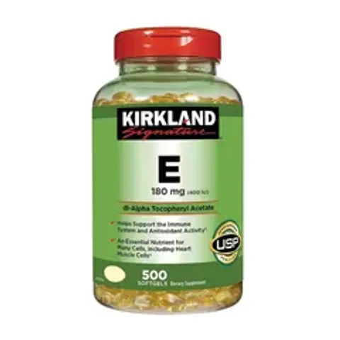 Viên Uống Vitamin E 400 IU Kirkland Mỹ - Bổ Sung Vitamin Chống Oxy Hóa Hỗ Trợ Sức Khỏe & Làm Đẹp Da - 500 Viên 820254