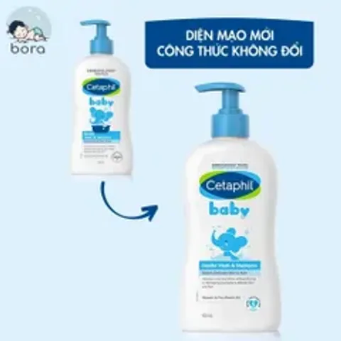 Sữa Tắm Gội Cho Bé Cetaphil Baby Wash & Shampoo 230ml 820294