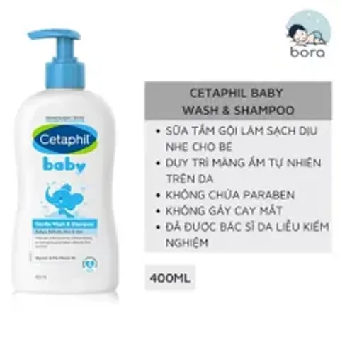 Sữa Tắm Gội Cho Bé Cetaphil Baby Wash & Shampoo 230ml 820294