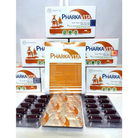 PHARKAVITA EXTRA hỗ trợ ăn ngon miệng bồi bổ cơ thể, nâng cao thể trạng tăng cường miễn dịch viên