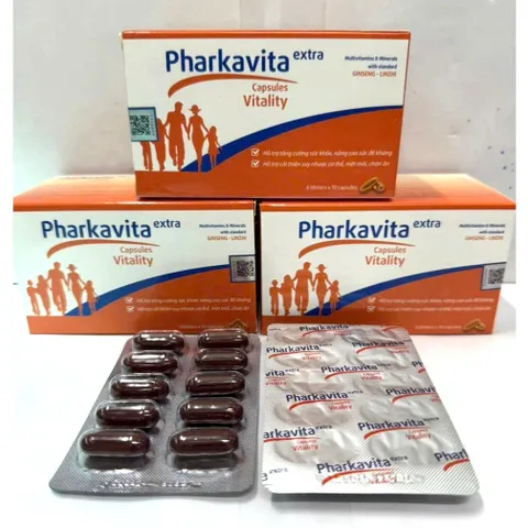 PHARKAVITA EXTRA hỗ trợ ăn ngon miệng bồi bổ cơ thể, nâng cao thể trạng tăng cường miễn dịch viên