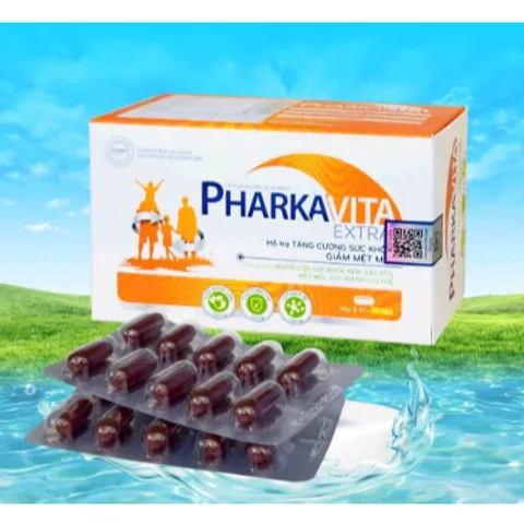 PHARKAVITA EXTRA hỗ trợ ăn ngon miệng bồi bổ cơ thể, nâng cao thể trạng tăng cường miễn dịch viên