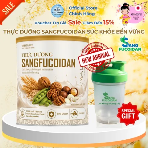 [Tặng Bình Lắc] Thực Dưỡng Sang Fucoidan Kanehide Nhật Bản Ngũ Cốc Bồi Bổ Thể Trạng Cho Người Ăn Chay, K