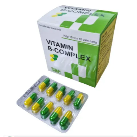VITAMIN B COMPLEX Bổ sung vitamin cho cơ thể giúp tăng cường sức đề kháng, giúp duy trì phục hồi sức khỏe ni noi vin to