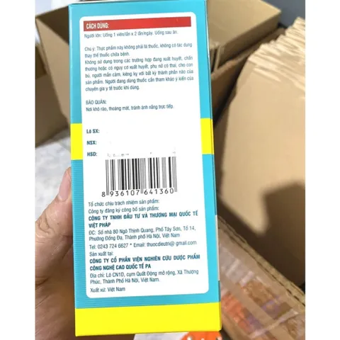 KHỚP VAI GÁY new Viên Vai Gáy Hỗ trợ giảm thoái hóa đốt sống cổ, cột sống, hếtt đau mỏi vai gáy, bồi bổ khí huyết tui