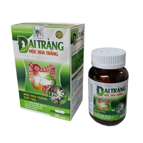 Đại Tràng Mộc Hoa Trắng cường tiêu hóa, người bị khó tiêu đầy hơi, đi ngoài nhiều lần, phân sống, rối loạn tiêu hóa T t
