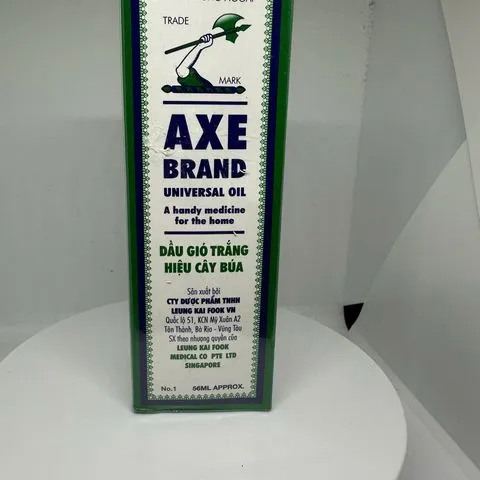 Dầu Gió Trắng Hiệu Cây Búa Axe Brand (56ml) - Hỗ Trợ Giảm Đau, Mỏi Cơ, Say Tàu, Đau Đầu, Chăm Sóc Sức Khỏe Hàng Ngày 820572