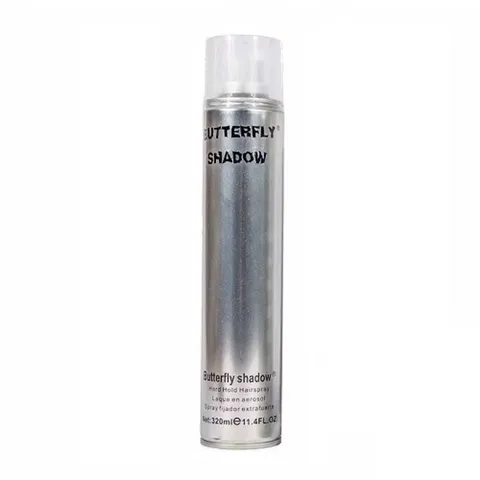 Gôm xịt tóc Butterfly-Btturefly Shadow 320ml Gôm Bạc Giữ Nếp Tạo Kiểu Tóc Nam Nữ Chính hãng 820624