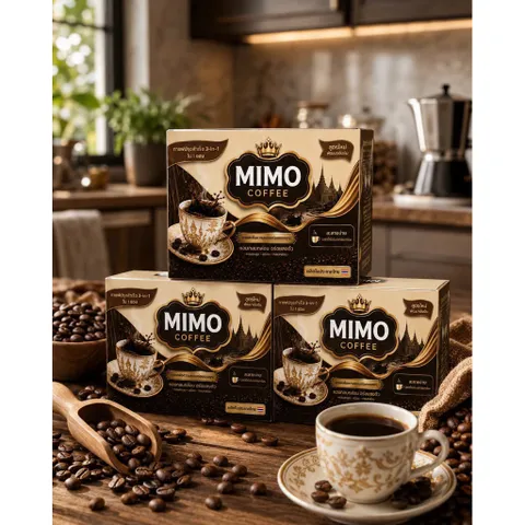 Hộp Cà Phê Sữa Mimo Coffee - Hộp 7 Gói Hỗ Trợ Giảm Kyy, Thay Thế Bữa Ăn
