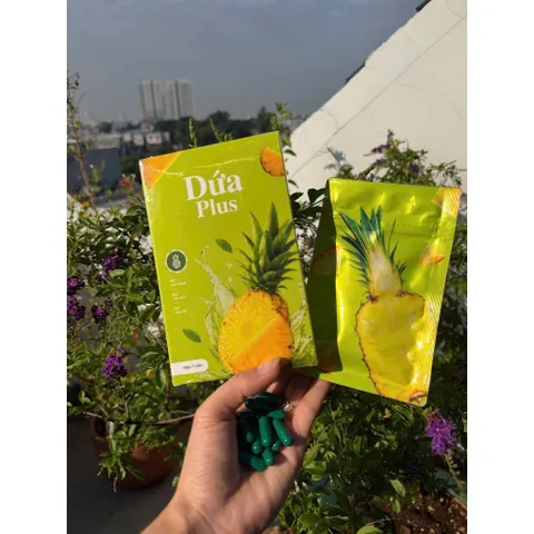 COMBO 2 Hộp Kẹo Dứa Plus - Hỗ Tr.ợ Dáng Đẹp Sau 7 Ngày