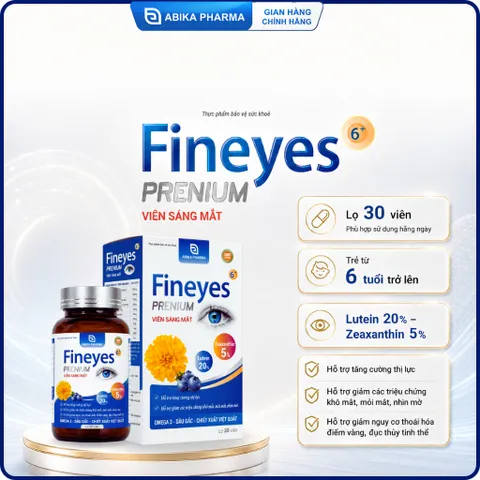 Thực phẩm bảo vệ sức khỏe Fineyes 6+ Prenium