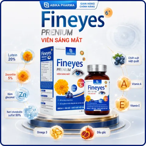 Thực phẩm bảo vệ sức khỏe Fineyes 6+ Prenium