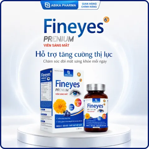 Thực phẩm bảo vệ sức khỏe Fineyes 6+ Prenium