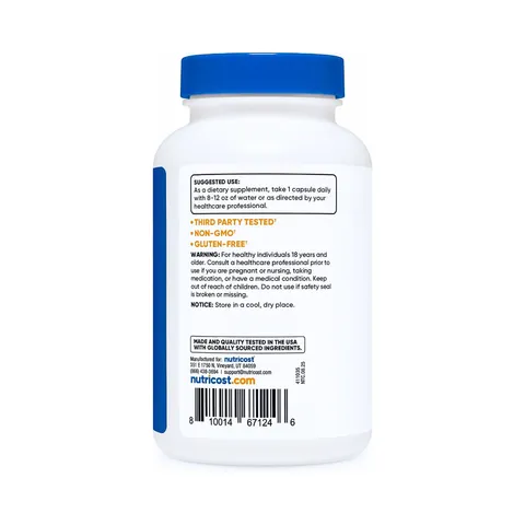 Viên Uống L-Arginine L-Citrulline Nutricost Hỗ Trợ Tim Mạch Cải Thiện Lưu Thông Máu - YoungFit