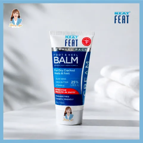 Kem xử lý gót bàn chân chai sừng nứt nẻ New Zealand Neat Feat Foot & Heel Balm 50g