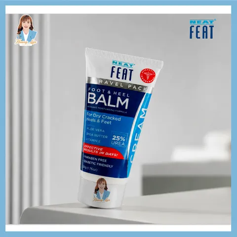 Kem xử lý gót bàn chân chai sừng nứt nẻ New Zealand Neat Feat Foot & Heel Balm 50g