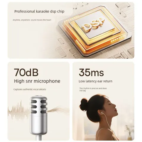 Tai Nghe Dây Type C BASEUS ENCOK - K1, Dùng Được lp 17, Mic Thu Âm Chuyên Nghiệp Hát Karaoke Online