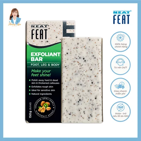 Xà phòng tẩy tế bào chết bàn chân và cơ thể New Zealand Neat Feat Exfoliant Soap 150g