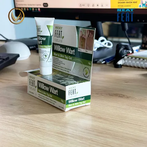 Gel xử lý mụn cóc, mụn thịt và thịt dư Neat Feat Natural Willow Wart And Skin Tag Gel 10g