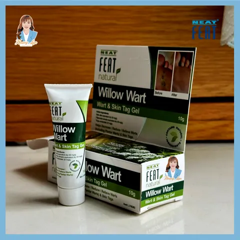 Gel xử lý mụn cóc, mụn thịt và thịt dư New Zealand Neat Feat Natural Willow Wart And Skin Tag Gel 10g